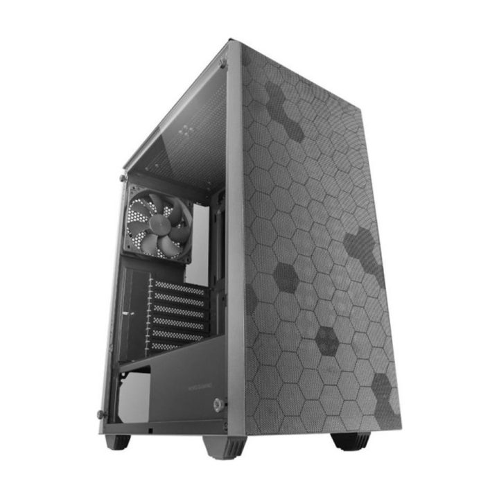 Mars Gaming MC-Q3, Caja Semitorre ATX, Ventana Lateral Completa…