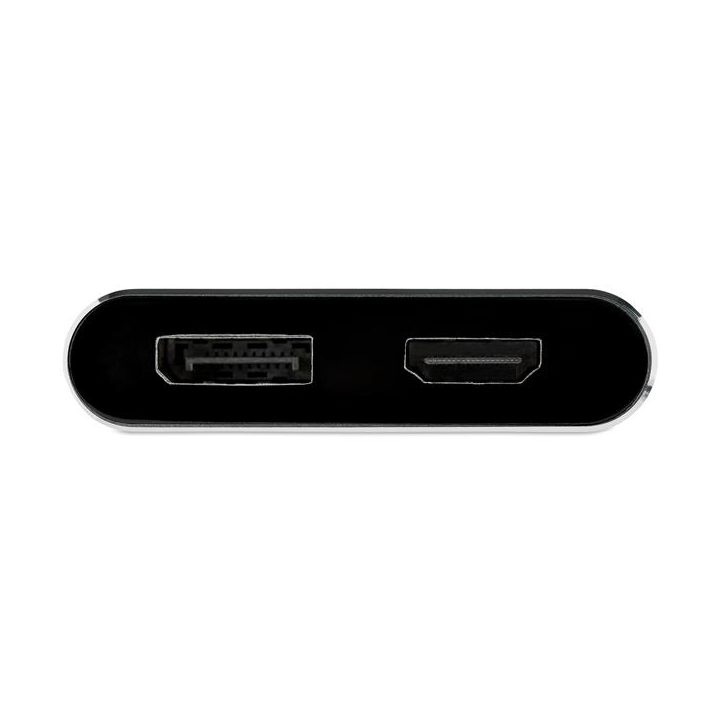 StarTech.com Multiport USB-C Video Adapter - HDMI or DisplayPort - 4K…