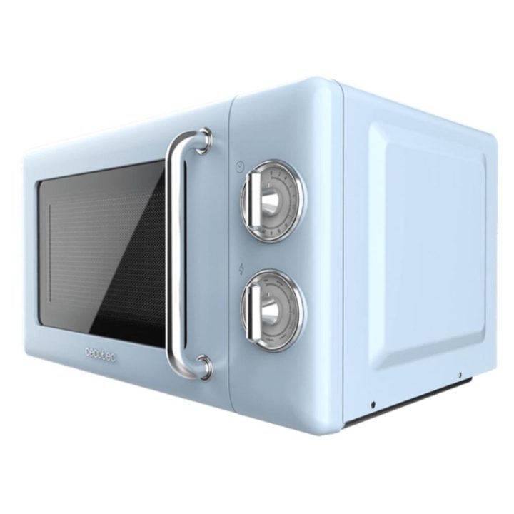 Micro-ondas Cecotec ProClean 3110 Retro Azul com grill de bancada 20…