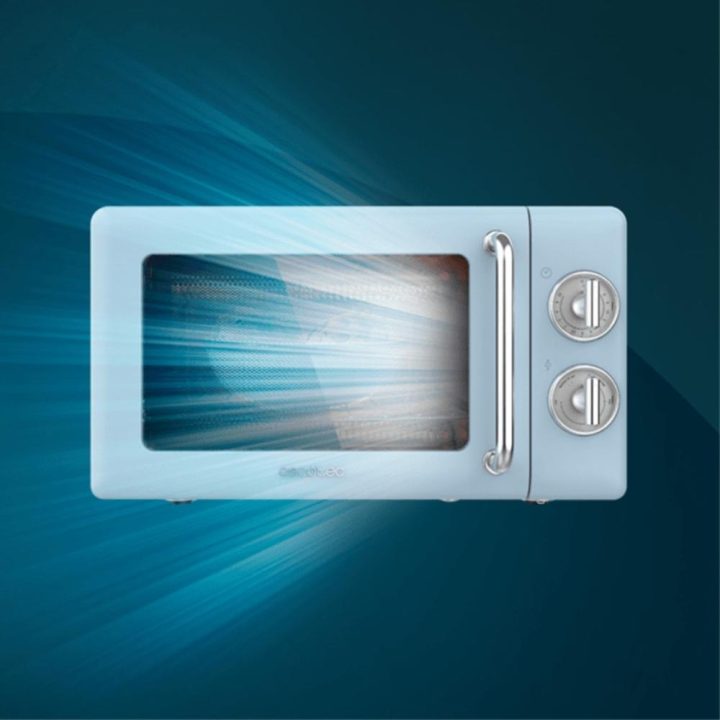 Cecotec ProClean 3110 Retro Azul Microondas con grill Encimera 20 L…