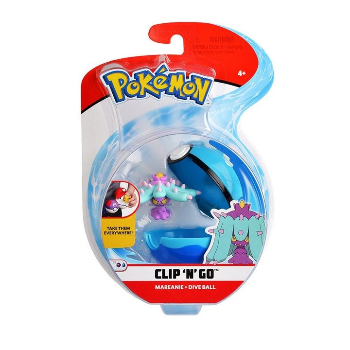 Jazwares Figuras Pokémon clip n go sortido (63227222)