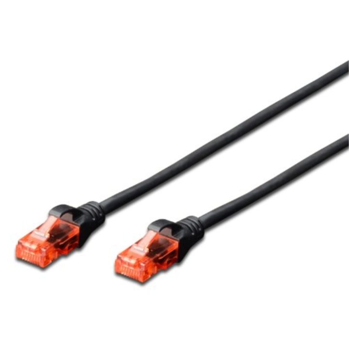 Ewent IM1020 cabo de rede Preto 3 m Cat6 U/UTP (UTP)