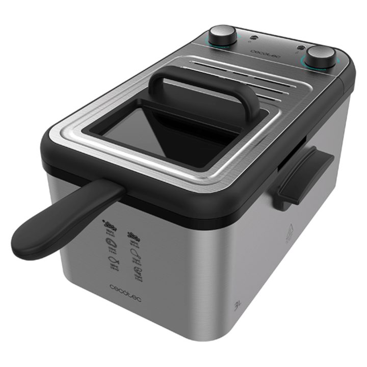 Cecotec CleanFry Infinity 3000 Single 3 L Standalone 2400 W Stainless…