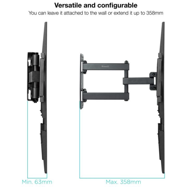 TooQ Wall Mount for 32"-55" Screens