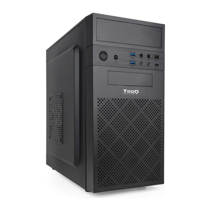 TooQ Black Micro-ATX Mini Tower Case