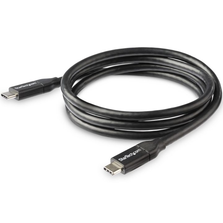 StarTech.com 1m USB-C to USB-C Cable with 5A Power Delivery…