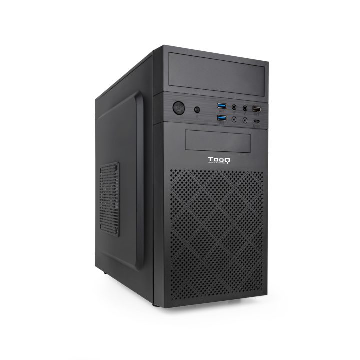 TooQ Black Micro-ATX Mini Tower Case