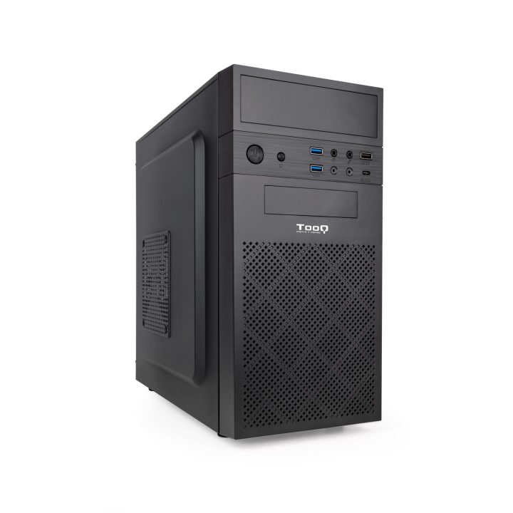 TooQ Black Micro-ATX Mini Tower Case