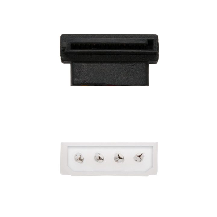 Nanocable SATA POWER CABLE L-ANGLE 5.25" (MOLEX 4PIN)/M-SATA/H 16 CM…