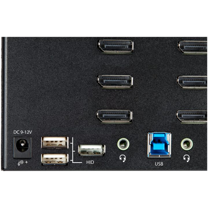 StarTech.com Switch Conmutador KVM de 2 Puertos DisplayPort 1.2 para…