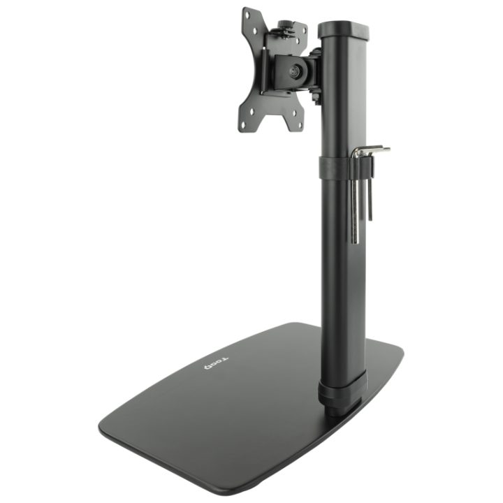 TooQ DB1127TN-B suporte para monitor 27" Escritório Preto
