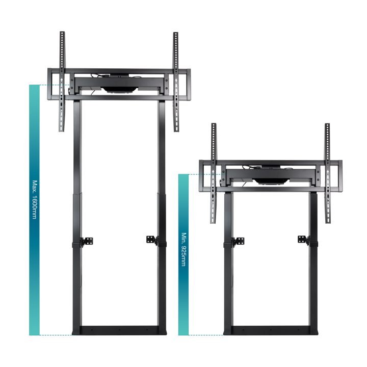 TooQ TITAN Suporte de Chão Fixo com Regulação Elétrica de Altura para…
