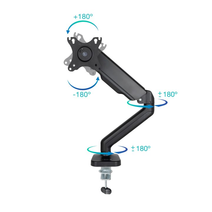 TooQ Suporte de Mesa para Ecrã 17"-32", Preto