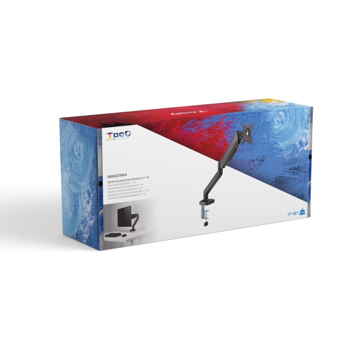 TooQ Desktop Monitor Stand 17"-32", Black