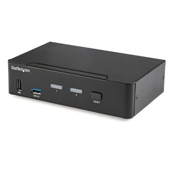 StarTech.com Switch Conmutador KVM de 2 Puertos DisplayPort - 4K a…