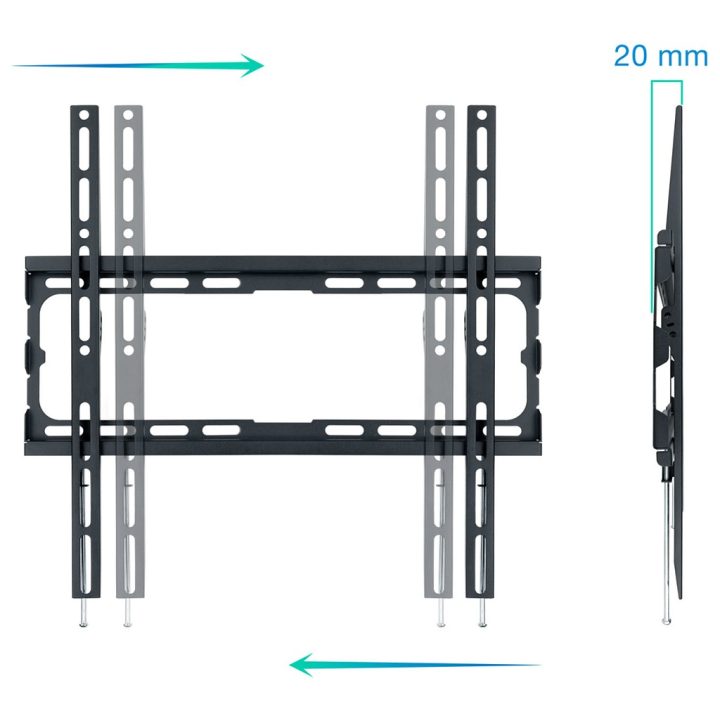 TooQ LP1070F-B TV Wall Mount 70" Black