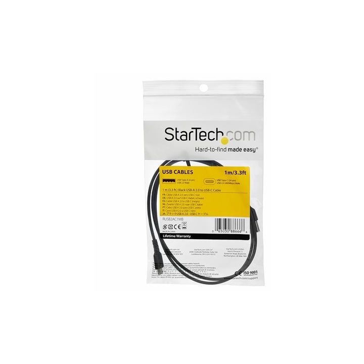 StarTech.com 1m USB-C Charging Cable - Fast Charging and Sync USB 2.0…