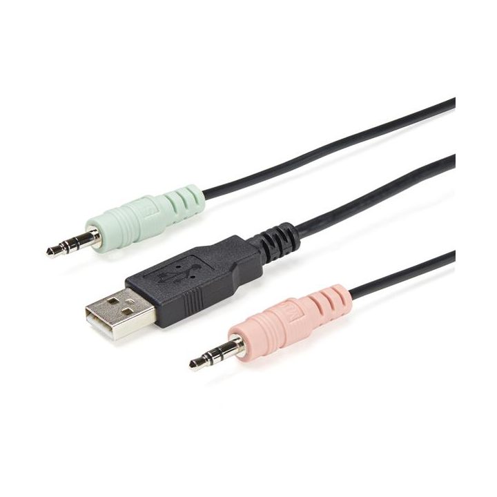 StarTech.com Comutador KVM de 2 Portas DisplayPort 4K60Hz com Cabos…