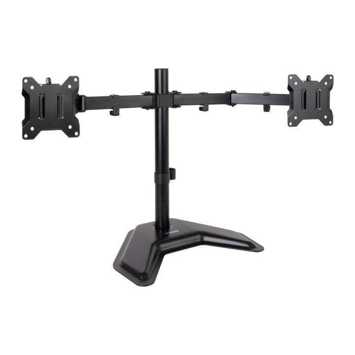 TooQ Soporte de Mesa, Giratorio e Inclinable, para 2 Pantallas de…