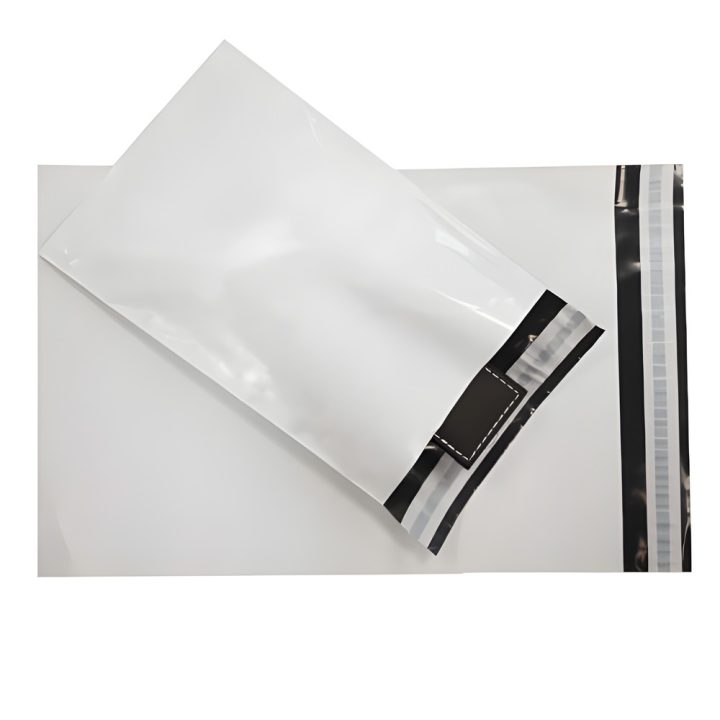 Bulk Box of 500 Opaque E-commerce Bags 70% Recycled LDPE 250x350+40…