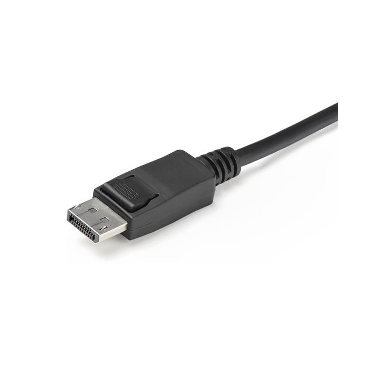 StarTech.com 2-Port DisplayPort KVM Switch 4K60Hz with Built-in Cables