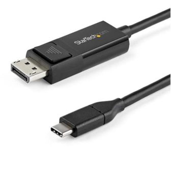 StarTech.com Cable de 1m USB C a DisplayPort 1.2 de 4K a 60Hz - Cable…