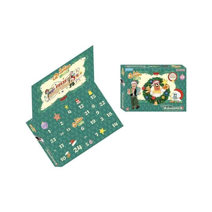 Bandai Red Advent Calendar La Granja de Zenón (TO86010)