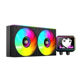 Mars Gaming ML-VISIONII240 CPU Liquid Cooler All-in-One 12 cm Black 1…