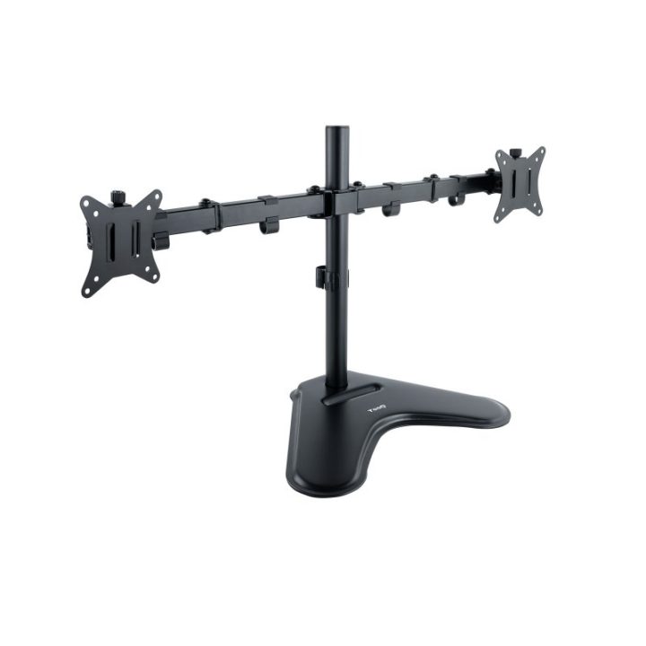 TooQ Desktop Monitor Stand, Swivel and Tilt, for 2 Screens 17"-32"