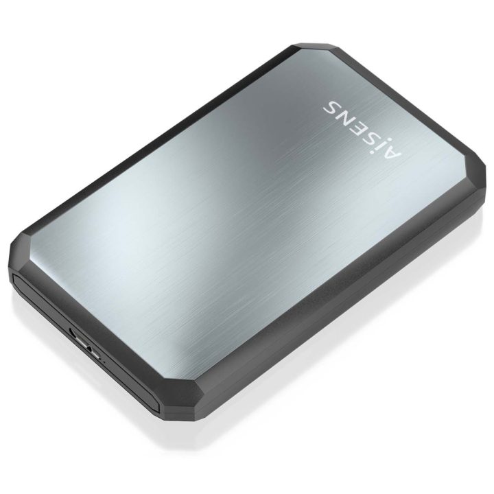 AISENS Caixa externa 2.5" ASE-2529B 9.5mm SATA a USB 3.0/USB3.1 Gen1…