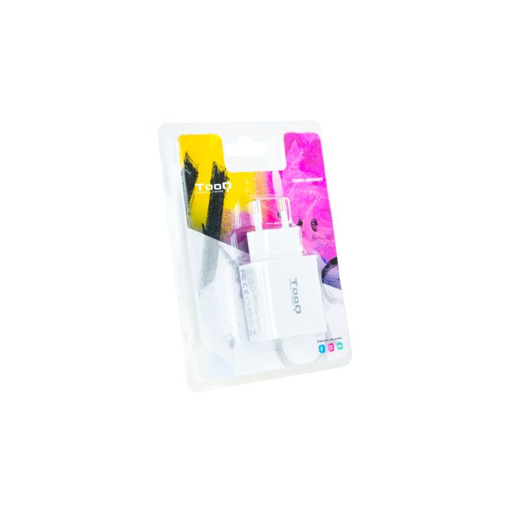 TooQ TQWC-2SC04WT cargador de dispositivo móvil Universal Blanco…