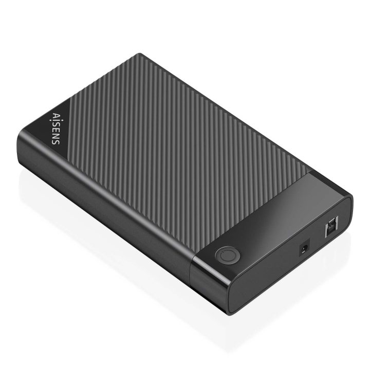 AISENS Caixa Externa 3.5" ASE-3529B SATA A USB 3.0/USB3.1 Gen1, Preta