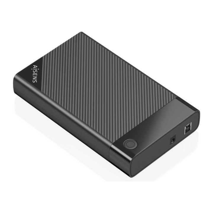 AISENS 3.5" External Enclosure ASE-3529B SATA to USB 3.0/USB3.1 Gen1…