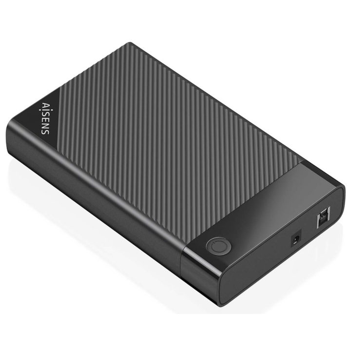 AISENS 3.5" External Enclosure ASE-3529B SATA to USB 3.0/USB3.1 Gen1…