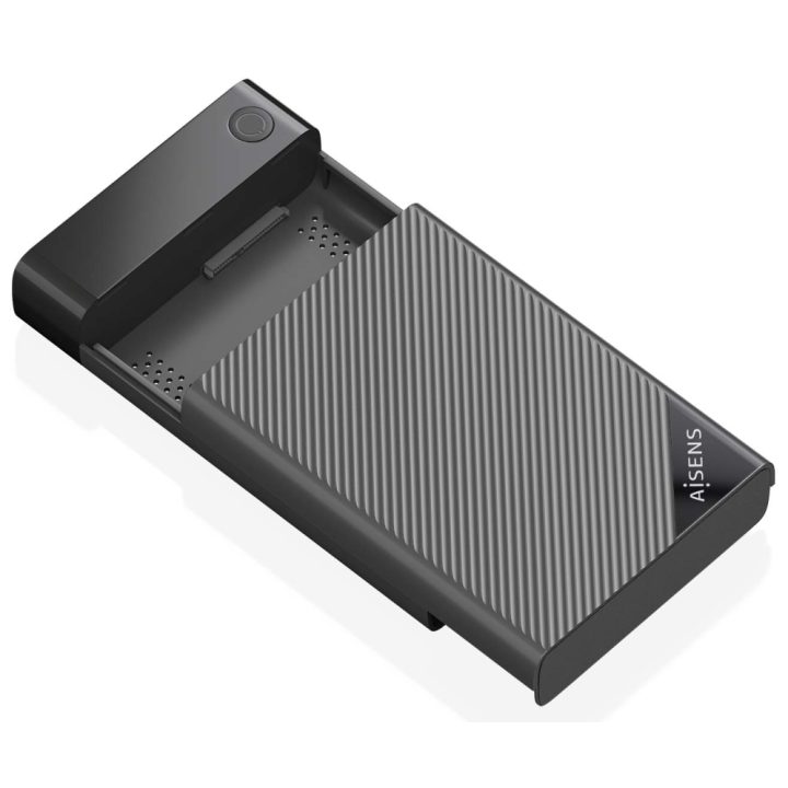 AISENS 3.5" External Enclosure ASE-3529B SATA to USB 3.0/USB3.1 Gen1…