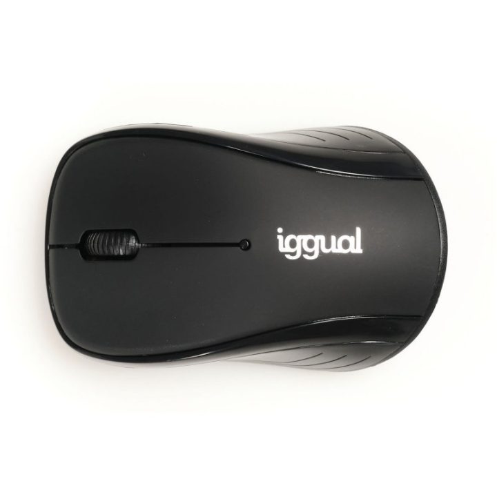 iggual WOM-BASIC-1600DPI Wireless Mouse Black