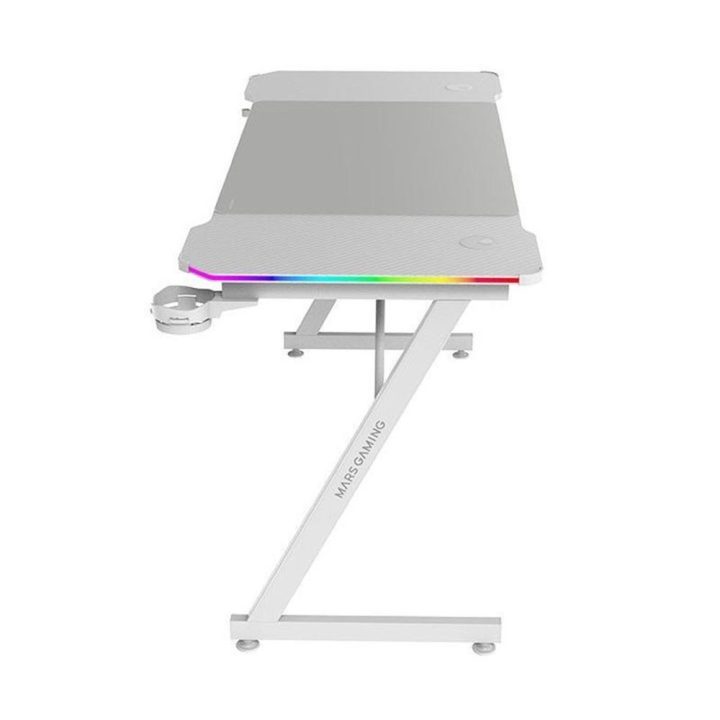 Mars Gaming MGD-X140RGB, Mesa Gaming Ergonómica, Iluminação ARGB com…