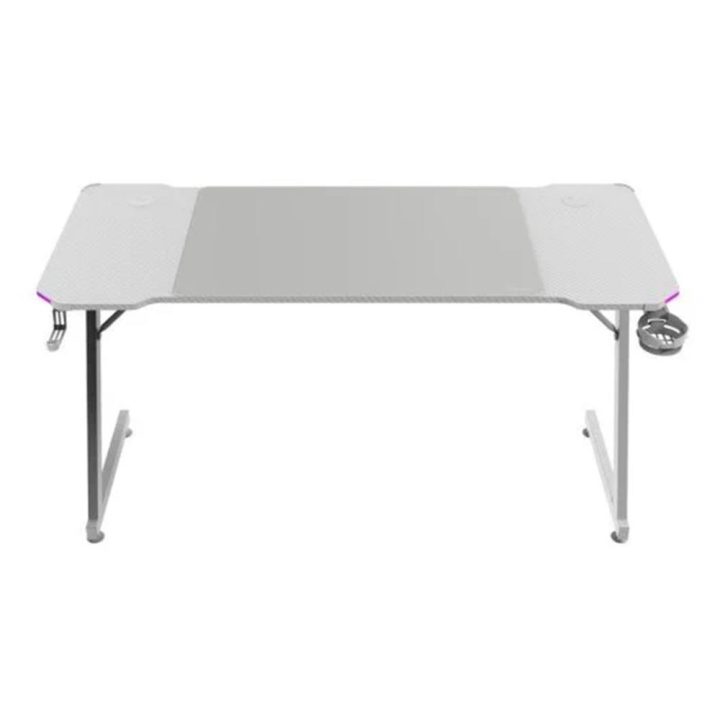 Mars Gaming MGD-X140RGB, Mesa Gaming Ergonómica, Iluminación ARGB con…