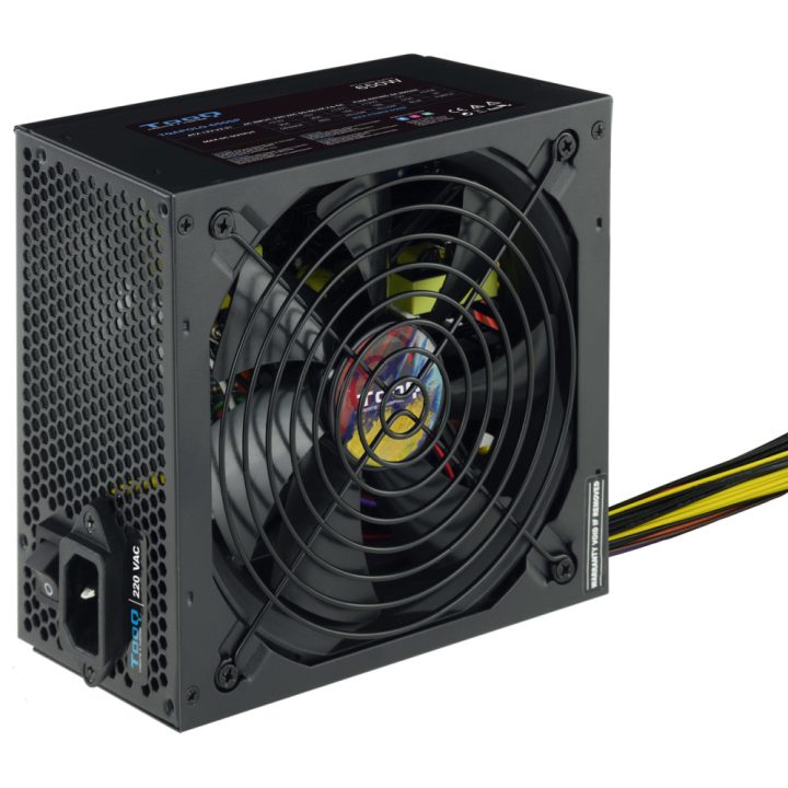 TooQ TQAPOLO-650SP Power Supply Unit 650 W 20+4 pin ATX ATX Black