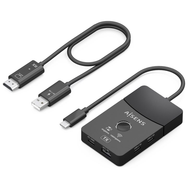 AISENS USB-C to HDMI 1080P@60Hz Docking Station (Wireless) 30M…
