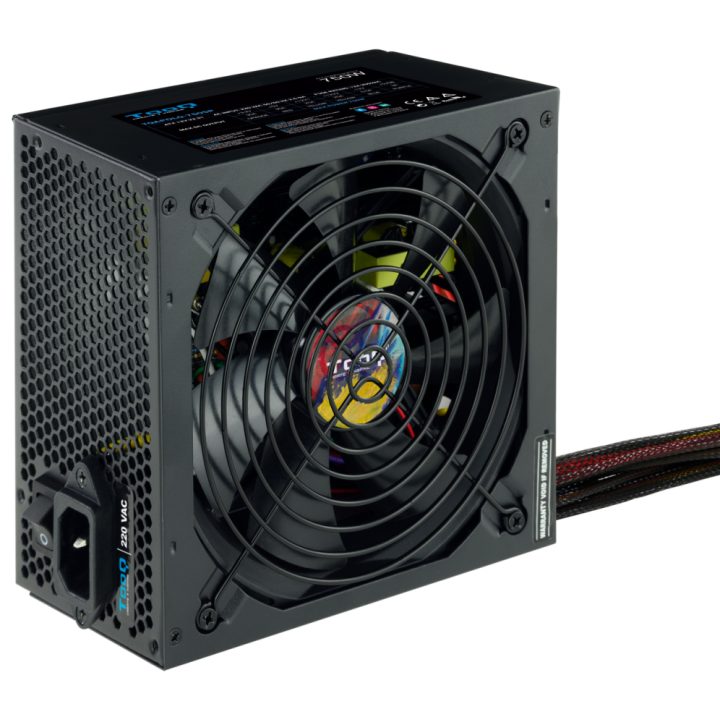 TooQ TQAPOLO-750SP 750 W 20+4 pin ATX ATX Black Power Supply Unit