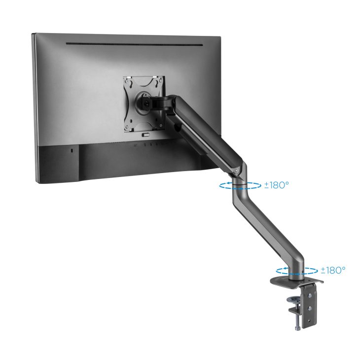 TooQ DB4032TNR-G 32" Monitor Stand Desk Black