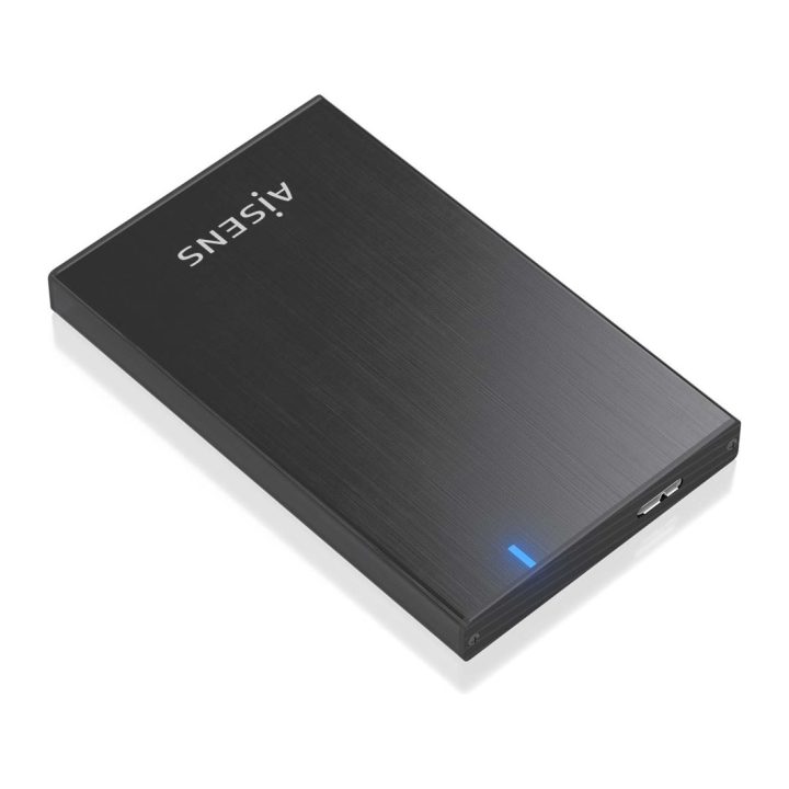 AISENS Caixa externa 2.5" ASE-2527B 9.5mm SATA a USB 3.0/USB3.1 Gen1…