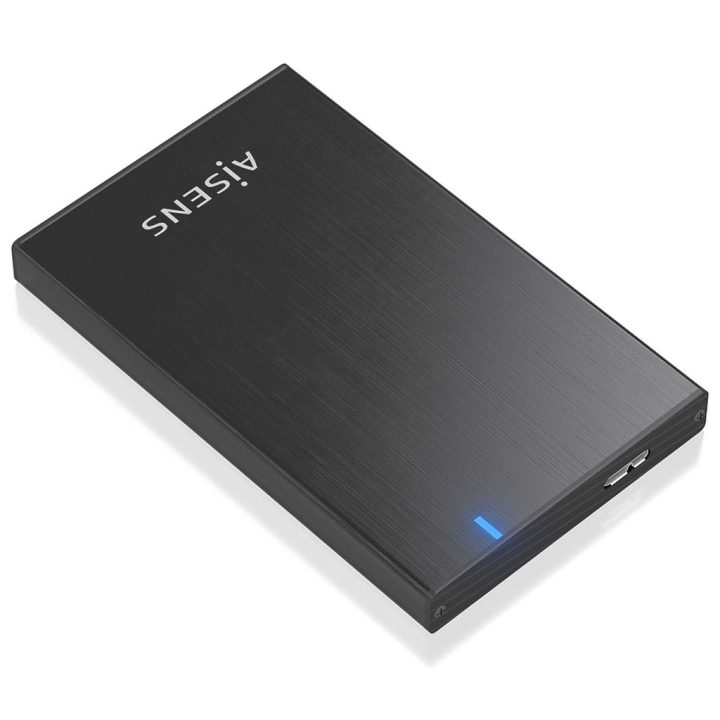AISENS 2.5" External Enclosure ASE-2527B 9.5mm SATA to USB 3.0/USB3.1…