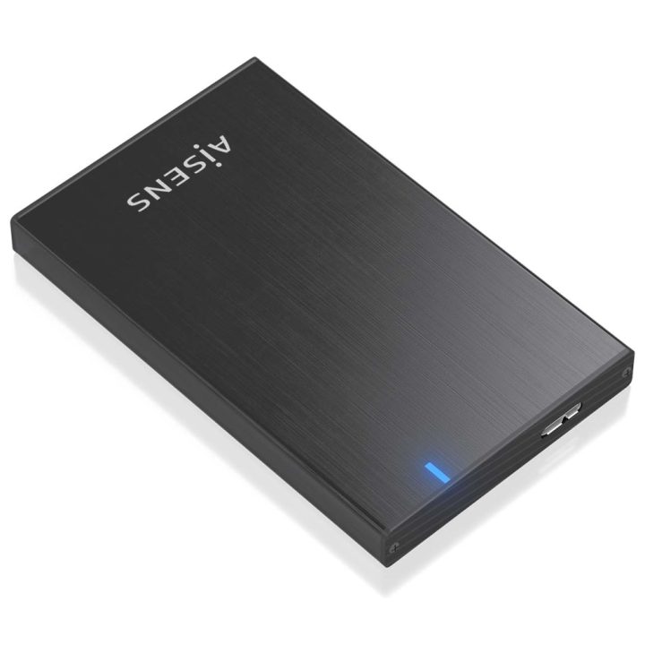 AISENS Caixa externa 2.5" ASE-2527B 9.5mm SATA a USB 3.0/USB3.1 Gen1…