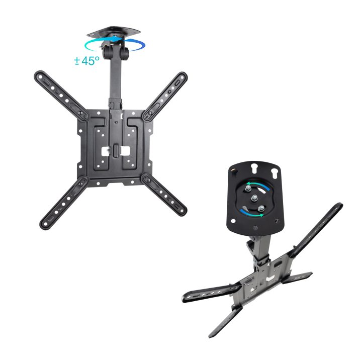 TooQ Ceiling Mount for 23"-55" Screens, Black