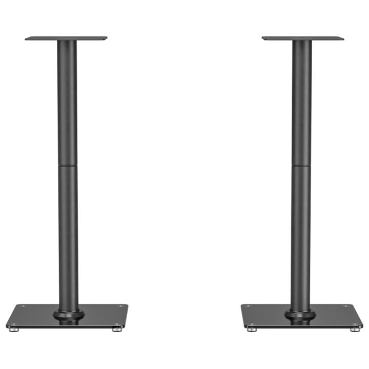 AISENS Soporte Universal De Suelo Para Altavoces, Negro