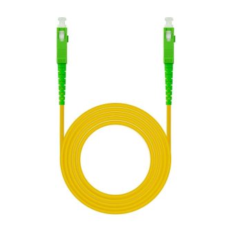Nanocable Cabo de Fibra Ótica SC/APC a SC/APC Monomodo Simplex LSZH…