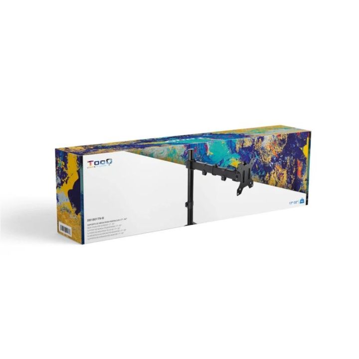 TooQ Suporte de Mesa para Ecrã 17"-32", Preto