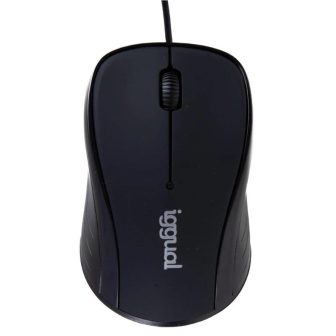 iggual XS-KIDS-1600DPI Black Optical Mouse